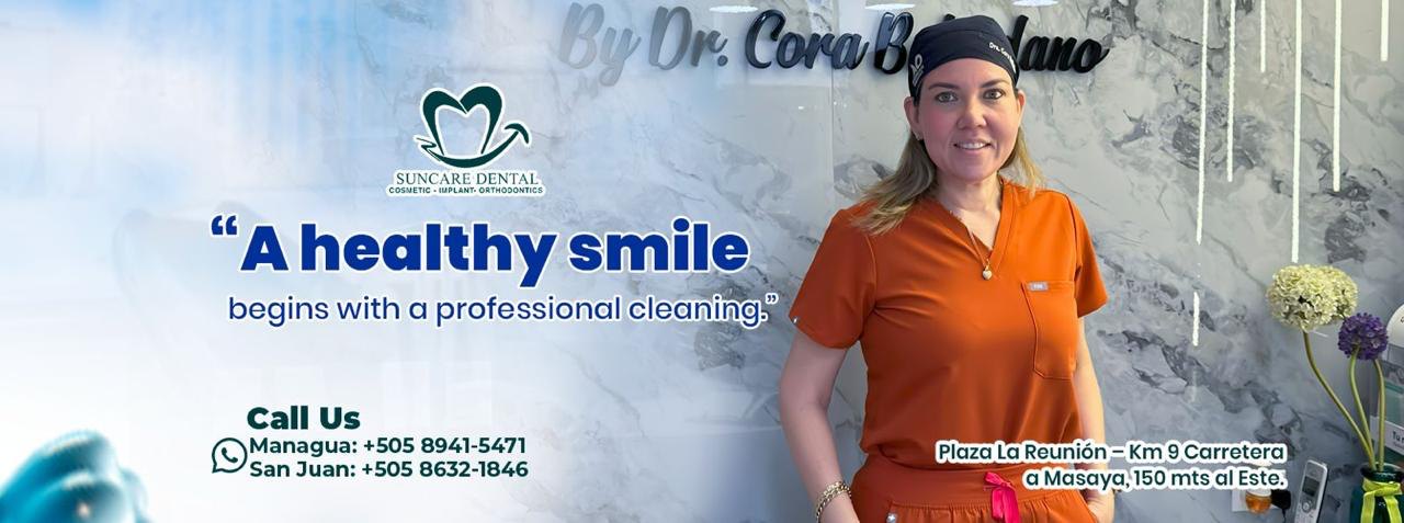 A healthy smile begins with a professional cleaning – Dra. Cora