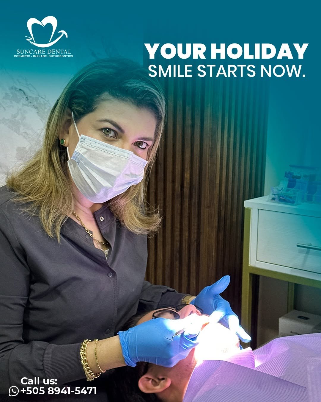 Dra. Cora Baltodano, dentist in Managua