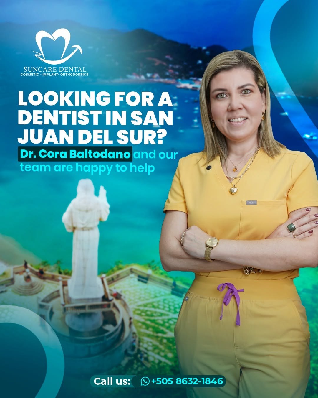 Dra. Cora Baltodano, dentist in San Juan del Sur